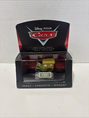 Mattel Disney Pixar Cars Sarge Military Green‎ Die-Cast Vehicle